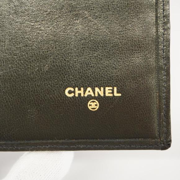Chanel Long Bill Purse Bicolore Lambskin Black - Picture 4 of 9